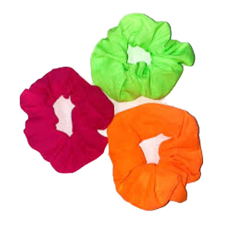 Fabric Glitter Hair Scrunchies 2 csomag